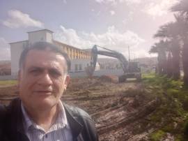 LANGAR SAHASI YAPIMINA BAŞLANDI....